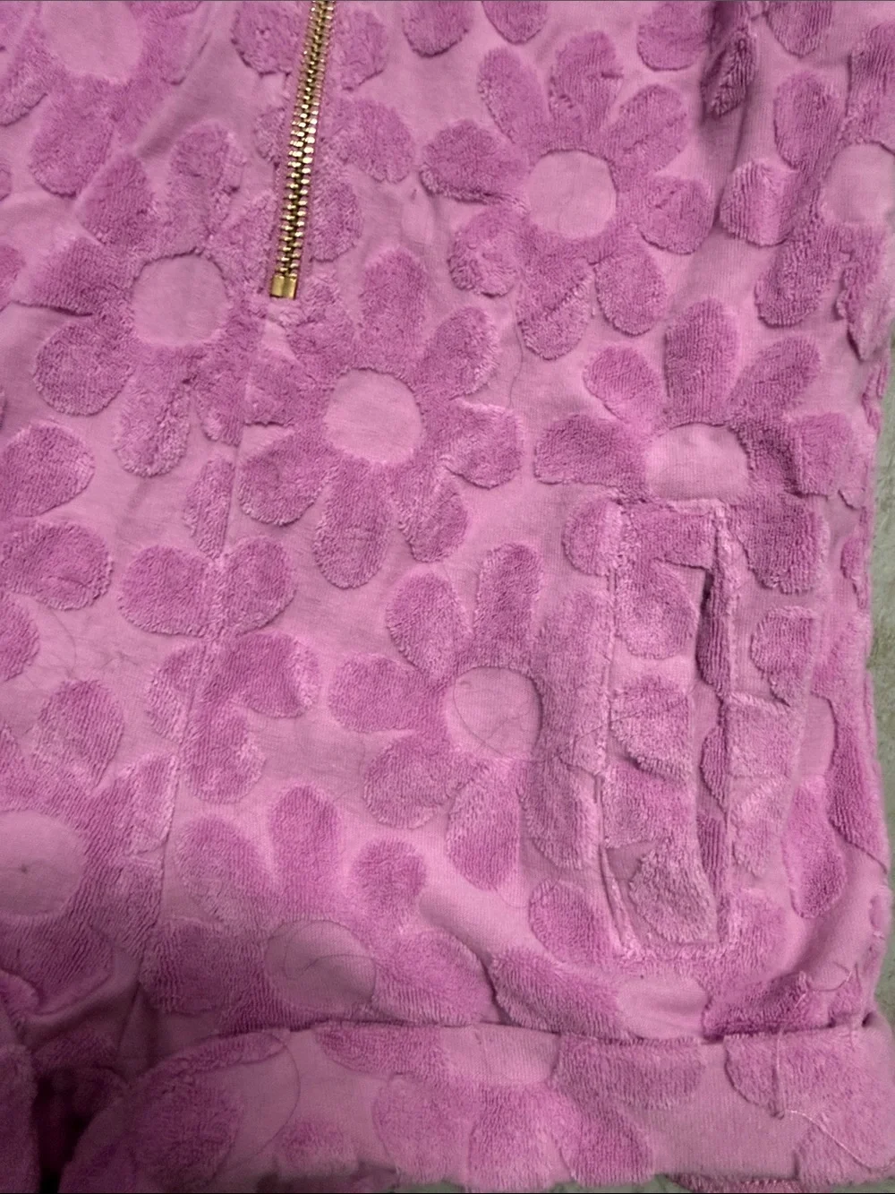 Girls' Cozy Pink Fleece Sleeveless Pajama Romper PINK LILY Kids - Size 2T